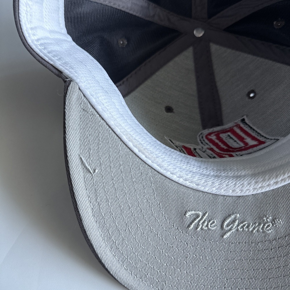 Official OTF The Game Davenport Uni. Panthers Embroidered Gray 7 3/8 Fitted Hat - Picture 8 of 9